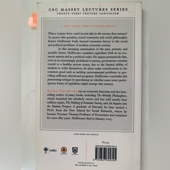 Twenty-first century Capitalism book - Picture 2 of 2